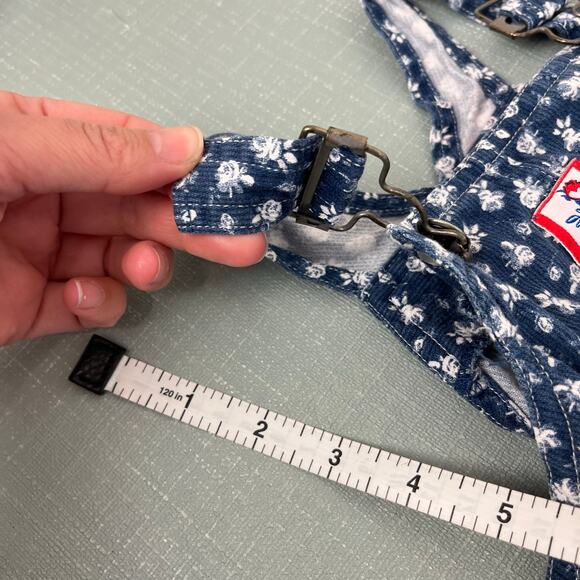 Vintage Esprit Floral Jumper Dress Small - Picture 7 of 7